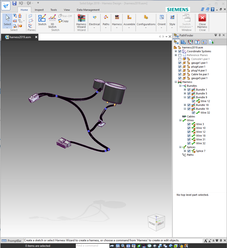 From Harness Model to Harness Layout in minutes